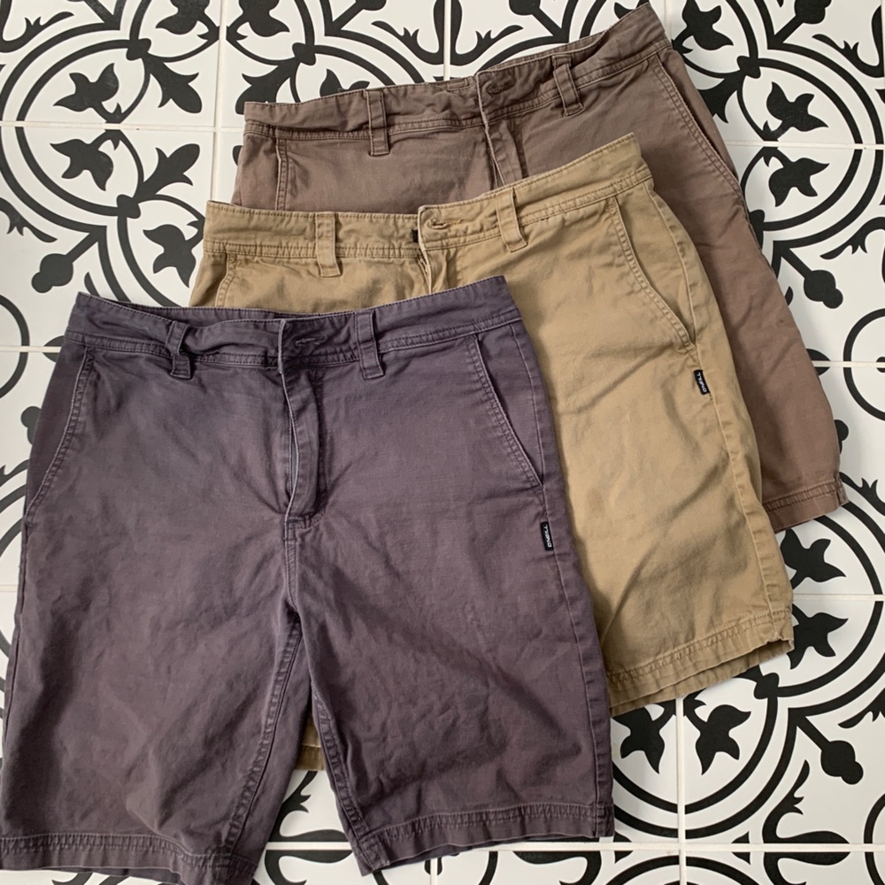 O’Neill Chino Stretch shorts - size 29 - 3 shorts